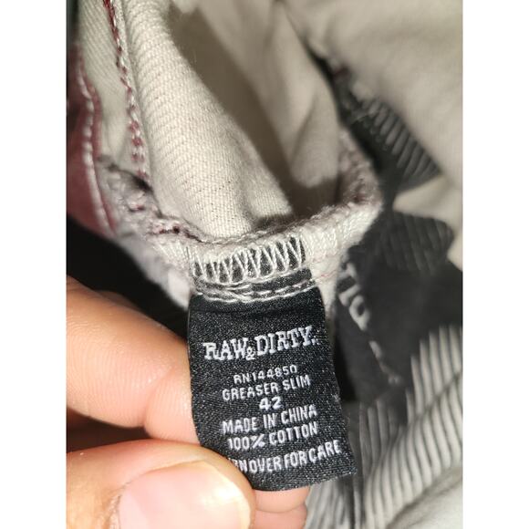 Raw and Dirty Vintage Men's Jeans Size 42 - Picture 7 of 7